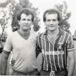 KIKO - capitão do 7 de Setembro e MARQUINHOS - capitão do Trieste - 1984.