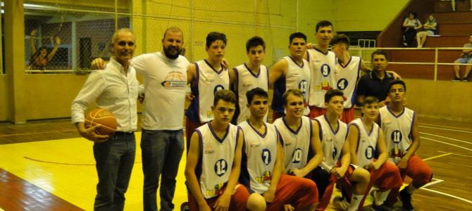 PORTO UNIÃO ATROPELOU JOINVILLE NO BASKETBALL MASCULINO SUB 17