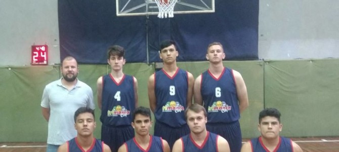 BASKETBALL SUB 17 – PORTO UNIÃO VENCEU EM SÃO BENTO