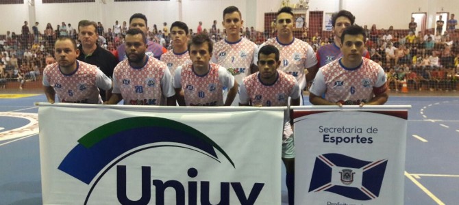 FUTSAL – ACAU DE UNIÃO DA VITÓRIA É DERROTADA EM CANTAGALO