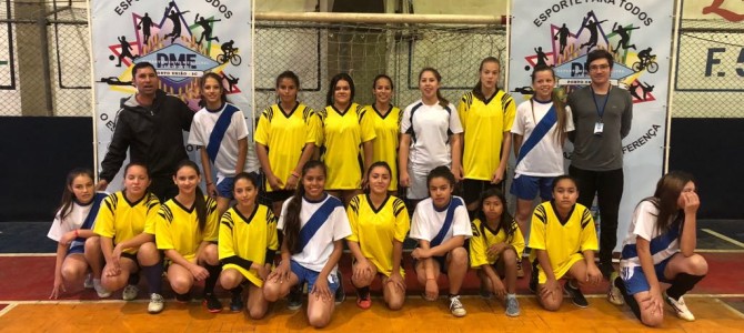 FUTSAL INFANTIL DAS ESCOLINHAS DA DME DE PORTO UNIÃO