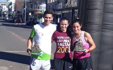 IRMÃOS SANTOS NO PÓDIO EM PRUDENTÓPOLIS-PR