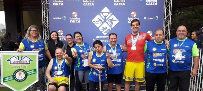 PARALÍMPICO DE UNIÃO DA VITÓRIA LIDERA RANKING NACIONAL