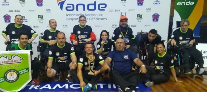 EQUIPE PARALÍMPICA DE UNIÃO DA VITÓRIA FAZ BONITO EM JOINVILLE