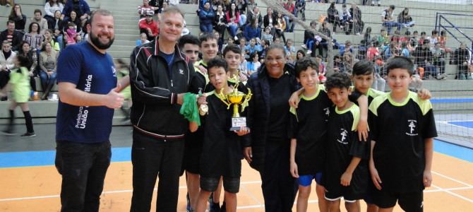 TAÇA UNIÃO SUB 13 – FINAIS DO FUTSAL E VOLEIBOL