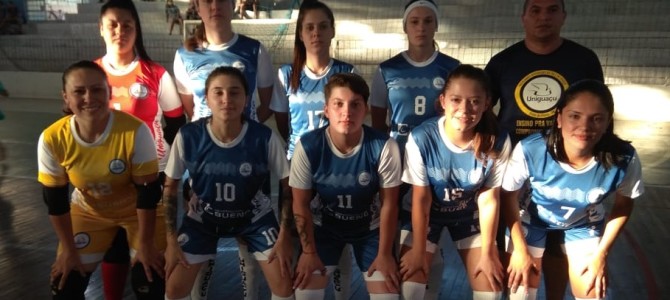 FUTSAL FEMININO DA UNIGUAÇU GARANTIU VAGA NAS SEMIFINAIS