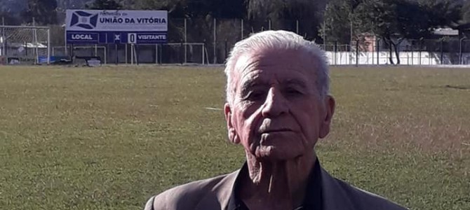 ÍCONE DO FUTEBOL DE PORTO UNIÃO DA VITÓRIA – JOÃO MARIA TAVARES DA MAIA FOI TREINAR ESQUADRÕES NO CÉU.