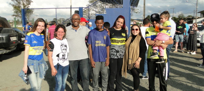 INAUGURAÇÃO DA ARQUIBANCADA NO ESTÁDIO MUNICIPAL ÁLVARO RANDON EM UNIÃO DA VITÓRIA-PR.