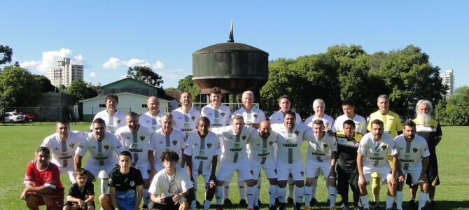 FUTEBOL DE PRIMEIRA CATEGORIA NO ESTÁDIO DA CAIXA D’ÁGUA, EM UNIÃO DA VITÓRIA-PR.