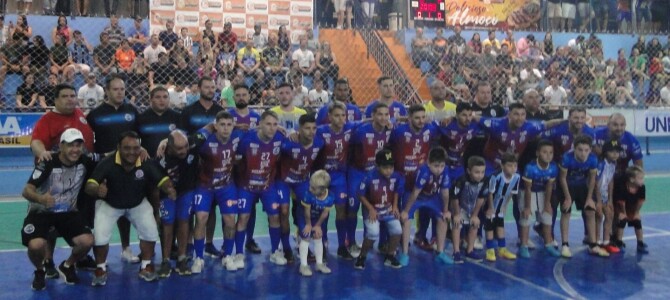 ACAU, DE UNIÃO DA VITÓRIA-PR, ESTREOU NO FUTSAL PARANAENSE DA SÉRIE BRONZE.