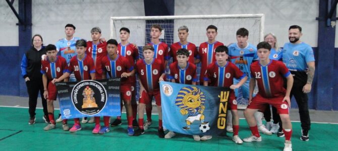 ENCERRADO A PRIMEIRA FASE DO CERTAME PARANAENSE DE FUTSAL CATEGORIA SUB-15, GRUPO “F”.