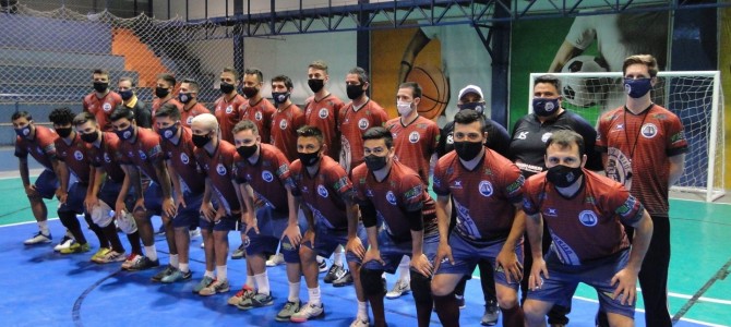 ACAU/IGUAÇU/BAHNIUK FUTSAL PELEOU EM SÃO MATEUS DO SUL E VENCEU.