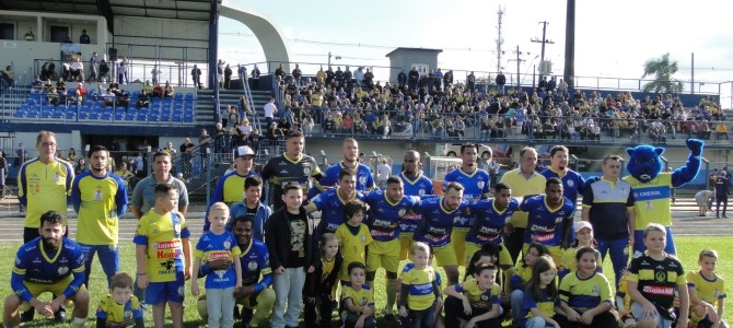 ASSOCIAÇÃO ATLÉTICA IGUAÇU PRESENTEOU A TORCIDA COM UM TRIUNFO NO DIA DAS MÃES.