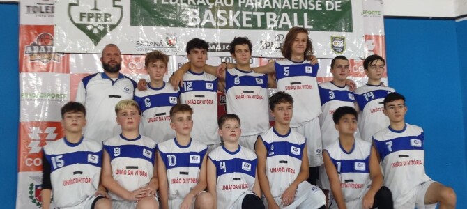 UNIÃO DA VITÓRIA-PR, NA TAÇA PARANÁ DE BASQUETEBOL SUB 14 – DEU SHOW.