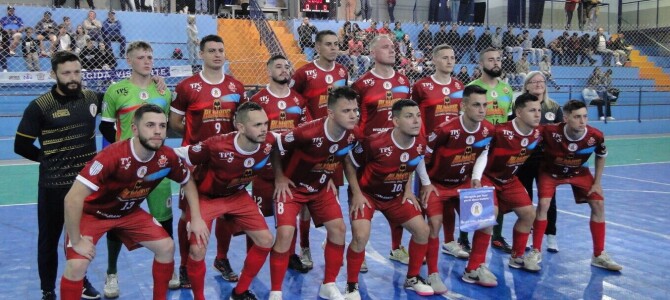 SFINGE FUTSAL, DE UNIÃO DA VITÓRIA-PR PELEOU EM GUARATUBA.