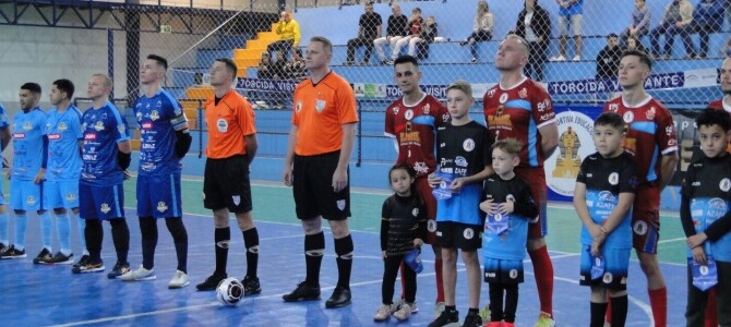 SFINGE FUTSAL DE UNIÃO DA VITÓRIA ATUOU FORA DO SEU MANDO.