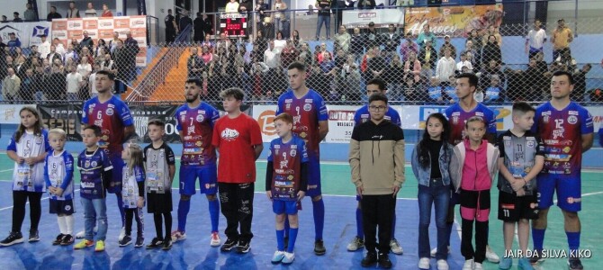 ACAU FUTSAL DE UNIÃO DA VITÓRIA-PR MOSTROU SUA FORÇA FORA DO SEU DOMÍNIO