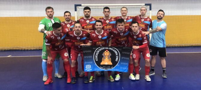 EM GRANDE COTEJO, A SFINGE FUTSAL ARRANCOU UM EMPATE NA CIDADE GAÚCHA