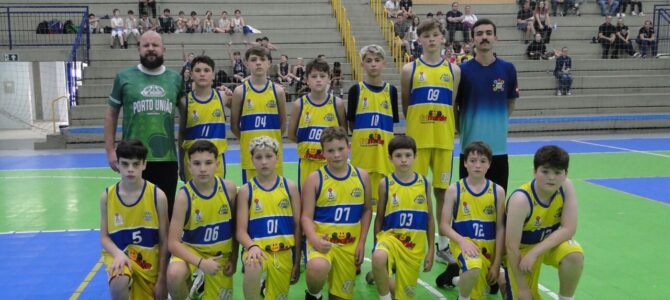 LIGA SERRANA DE BASQUETEBOL – TERCEIRA ETAPA REGIONAL DO SUB 12 MASCULINO