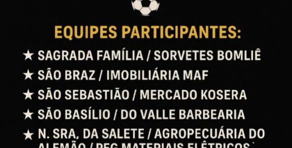 1ª COPA “ENTRE BAIRROS” DE FUTEBOL SETE