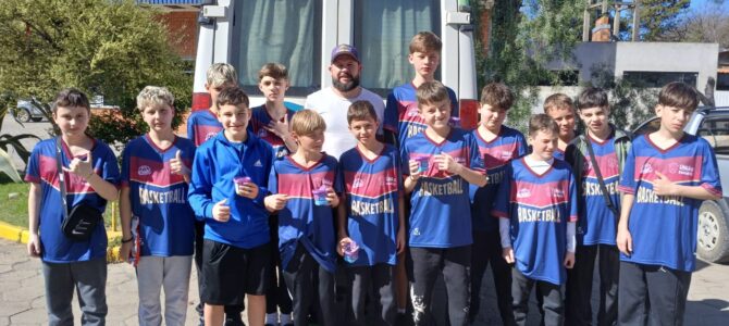 UNIÃO DA VITÓRIA NO TOPO – CERTAME PARANAENSE DE BASQUETEBOL MASCULINO SUB-12.