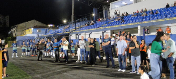 INAUGURAÇÃO DOS REFLETORES DO ESTÁDIO ANTIOCHO PEREIRA