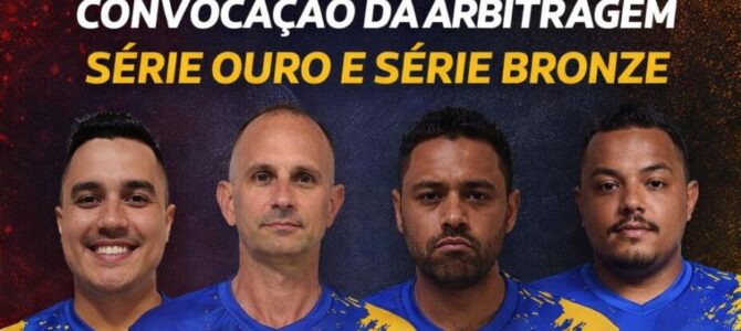 PELA LIGA CATARINENSE DE FUTSAL- ÁRBITROS DO VALE DO IGUAÇU TERÃO PRESENÇA MARCANTE.