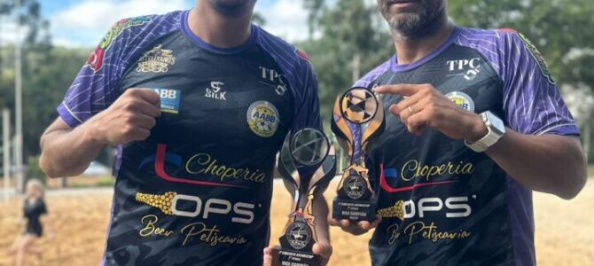 II CIRCUITO DE ARENAS EM RIO NEGRO – FUTEVÔLEI – TEVE REPRESENTANTES DE UNIÃO DA VITÓRIA NO PÓDIO.