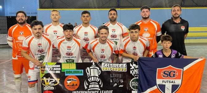 PELA INDEPENDENCE LEAGUE II, DE CANOINHAS, SG FUTSAL PORTO BUSCA CLASSIFICAÇÃO HISTÓRICA PARA AS SEMIFINAIS. PELA INDEPENDENCE LEAGUE II, DE CANOINHAS, SG FUTSAL PORTO BUSCA CLASSIFICAÇÃO HISTÓRICA PARA AS SEMIFINAIS.