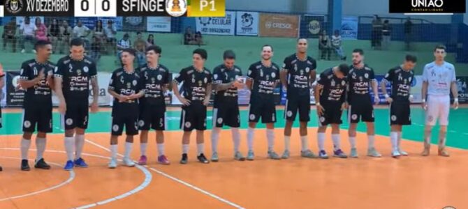 SFINGE, DE UNIÃO DA VITÓRIA, SOFREU REVÉS EM PINHÃO PELO CERTAME PARANAENSE DE FUTSAL DA SÉRIE BRONZE. SFINGE, DE UNIÃO DA VITÓRIA, SOFREU REVÉS EM PINHÃO PELO CERTAME PARANAENSE DE FUTSAL DA SÉRIE BRONZE.
