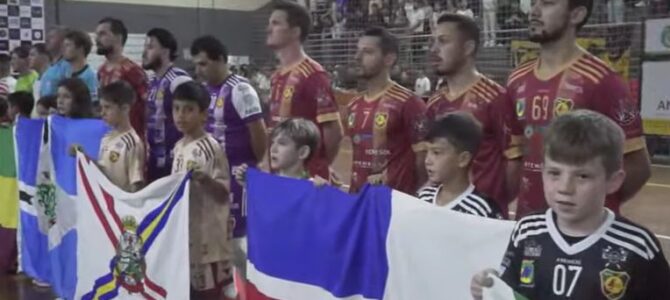 CONTENDA FINALÍSSIMA DO CERTAME INTERMUNICIPAL DE FUTSAL DA AMSULPAR.