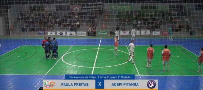 FATO INÉDITO – EM PAULA FREITAS O BALÃO NÃO ROLOU PELO PARANAENSE DE FUTSAL DA SÉRIE BRONZE.