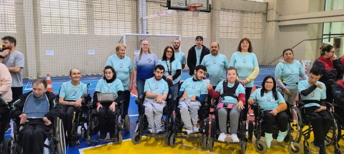 PORTO UNIÃO MARCA PRESENÇA NA PARANACOPA SESC DE BOCHA PARALÍMPICA EM ITAJAÍ. PORTO UNIÃO MARCA PRESENÇA NA PARANACOPA SESC DE BOCHA PARALÍMPICA EM ITAJAÍ.