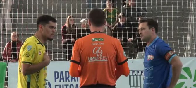 CERTAME PARANAENSE DE FUTSAL DA SÉRIE BRONZE – FUTURO CRAQUE/PAULA FREITAS NÃO LARGOU BEM NA SEGUNDA FASE