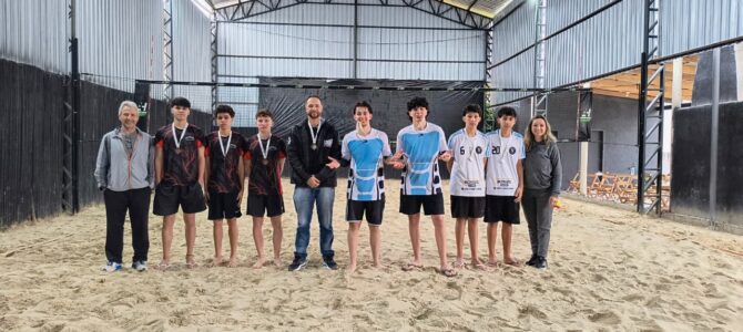 ENCERRADO A COMPETIÇÃO DE VÔLEI DE PRAIA MASCULINO NO JOCOPU’S 2026.